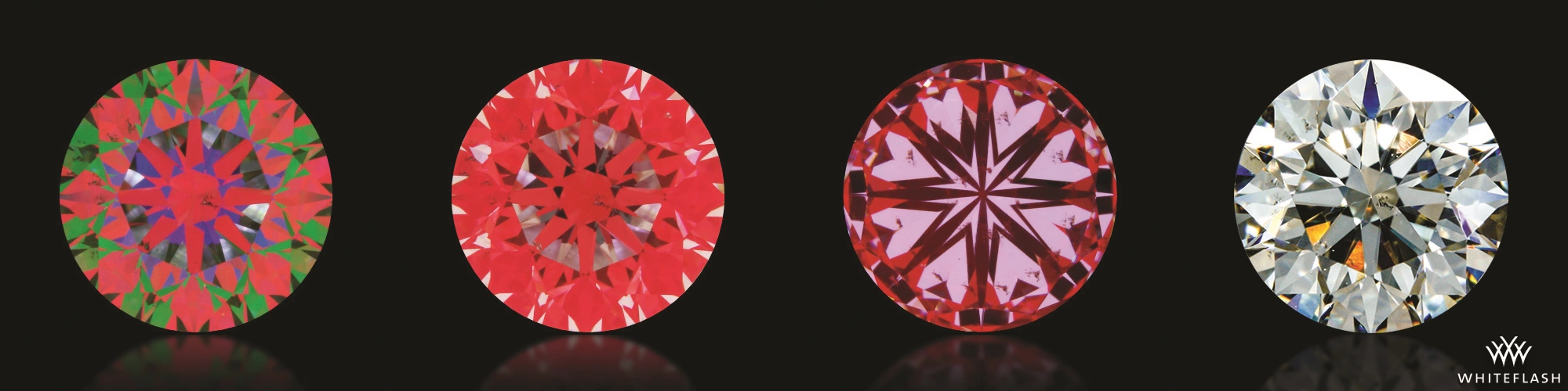 GIA Excellent cut with significant light leakage and precision faults